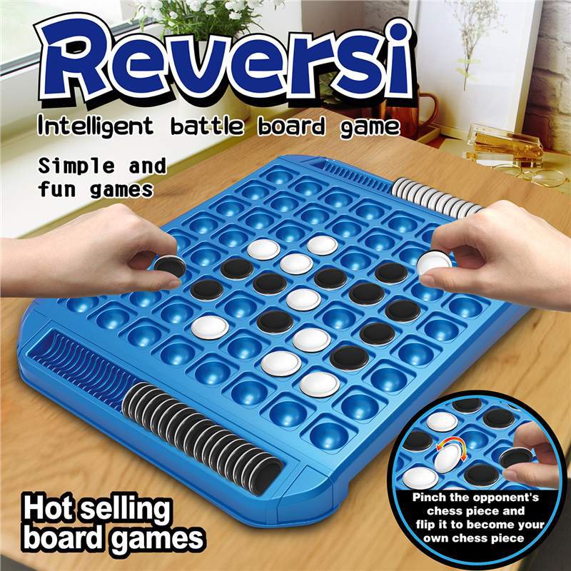 Board Game Flip 7 - Juego de Mesa Reversi Othello, Ajedrez