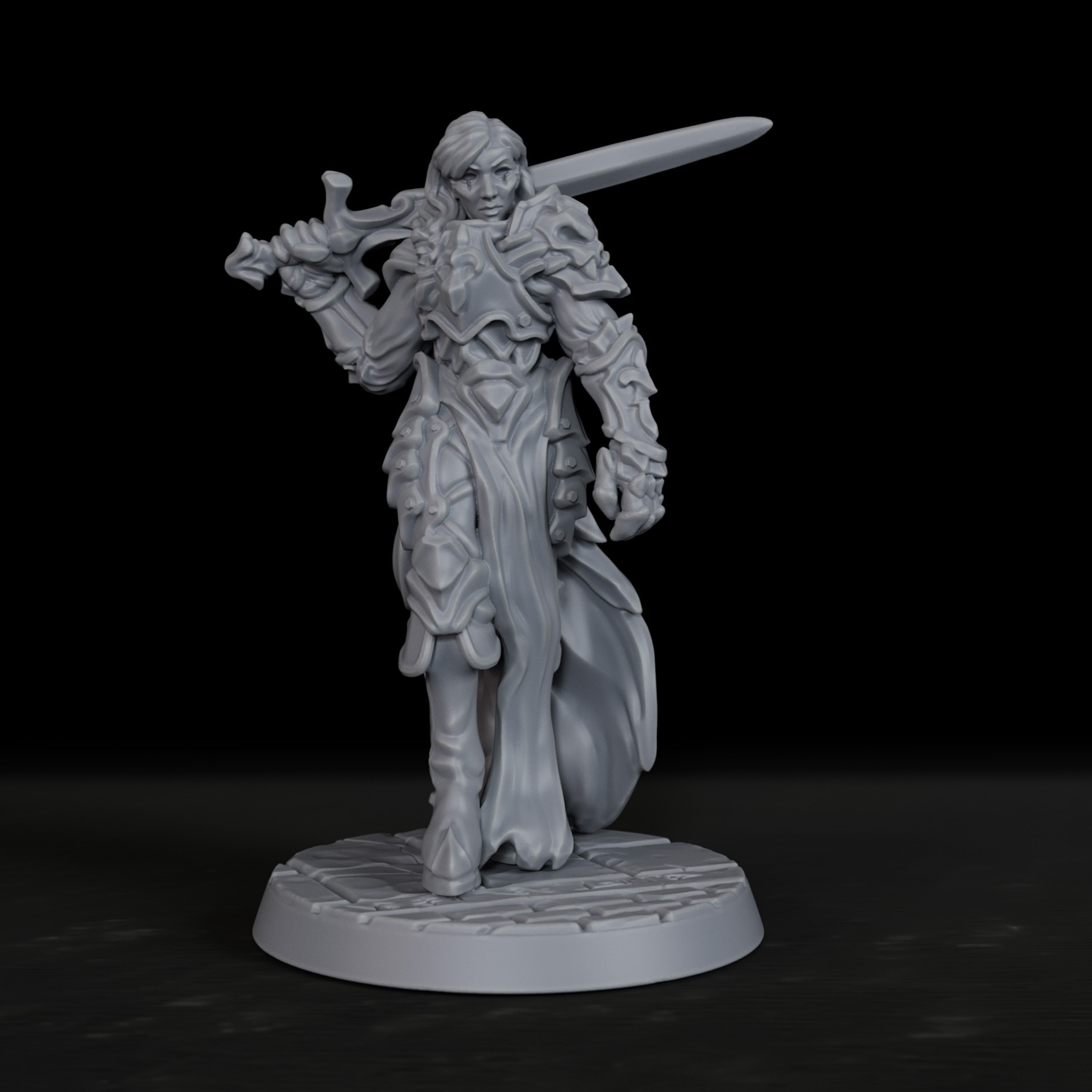 Board Game Villainous - Miniatura RPG Anti-Paladin - Regalo de