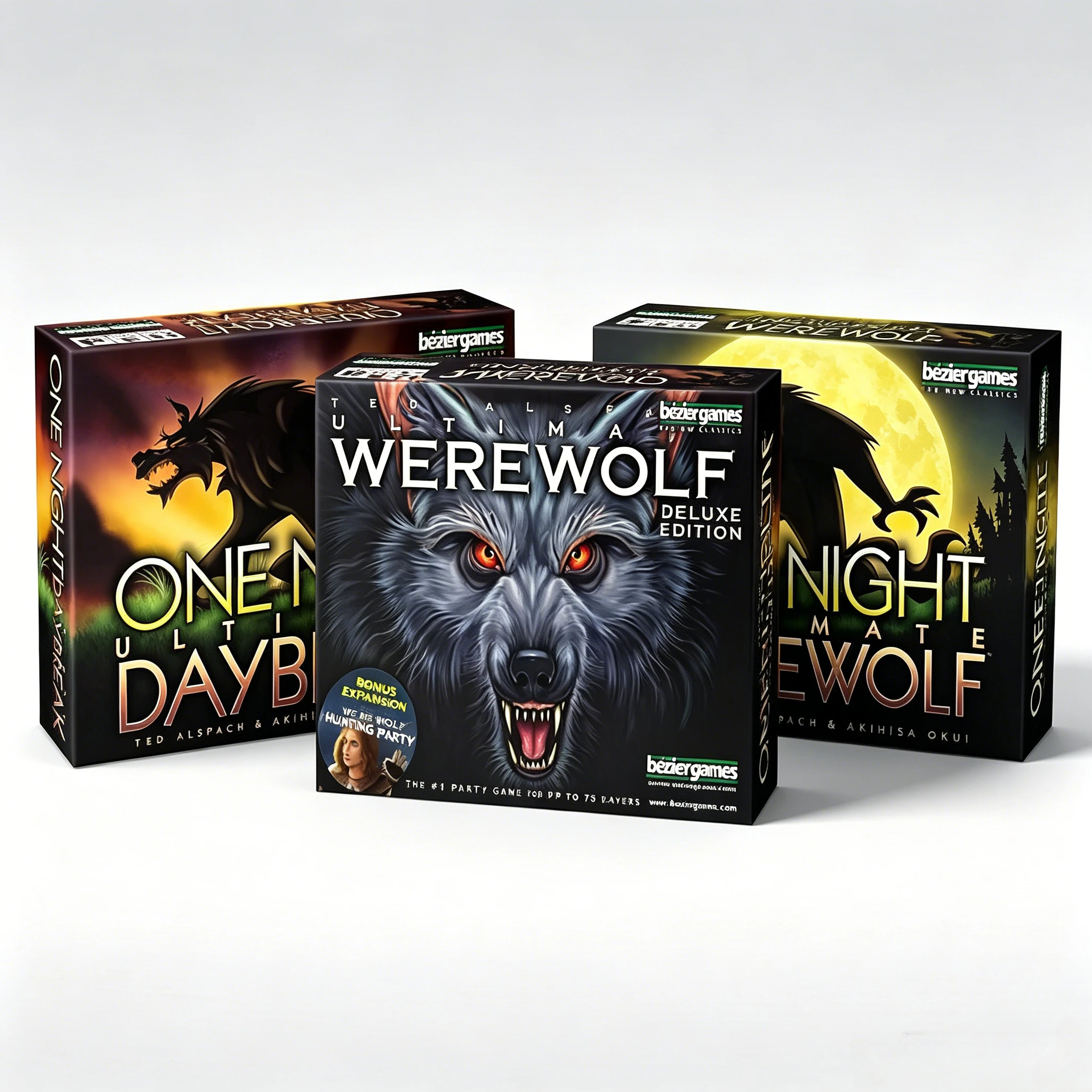 Board Game Villainous - One Night Ultimate Werewolf: Colección de