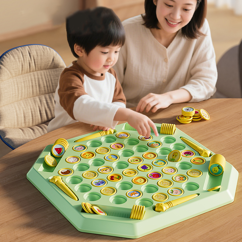 Board Game Flip 7 - Animal Flip Chess divertido juego de