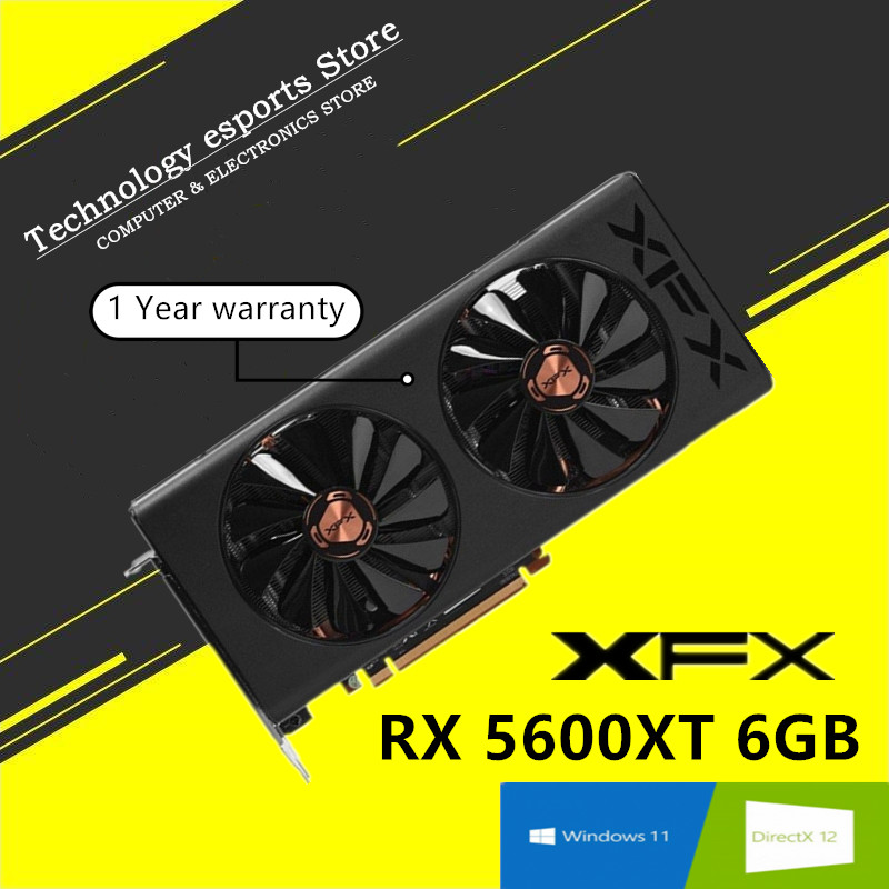 Board Game Vr - XFX-tarjeta gráfica de juegos RX 5600XT,