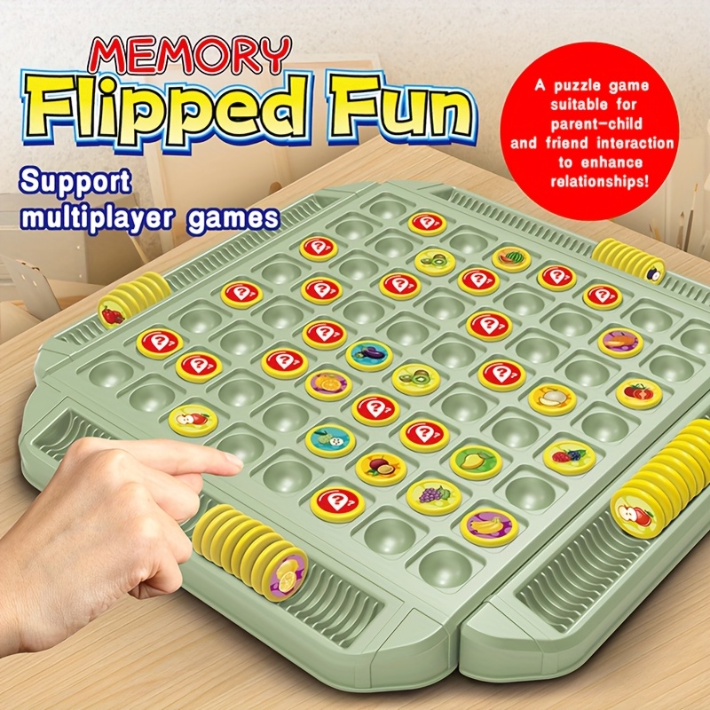 Board Game Flip 7 - Juego de mesa educativo con memoria