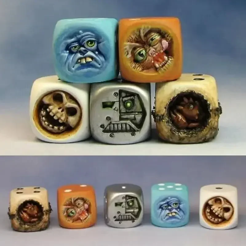 Board Game Monster - Juego de dados de cara de