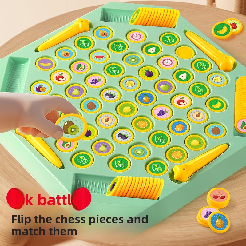 Board Game Flip 7 - Juego de Mesa de Memoria Fruit