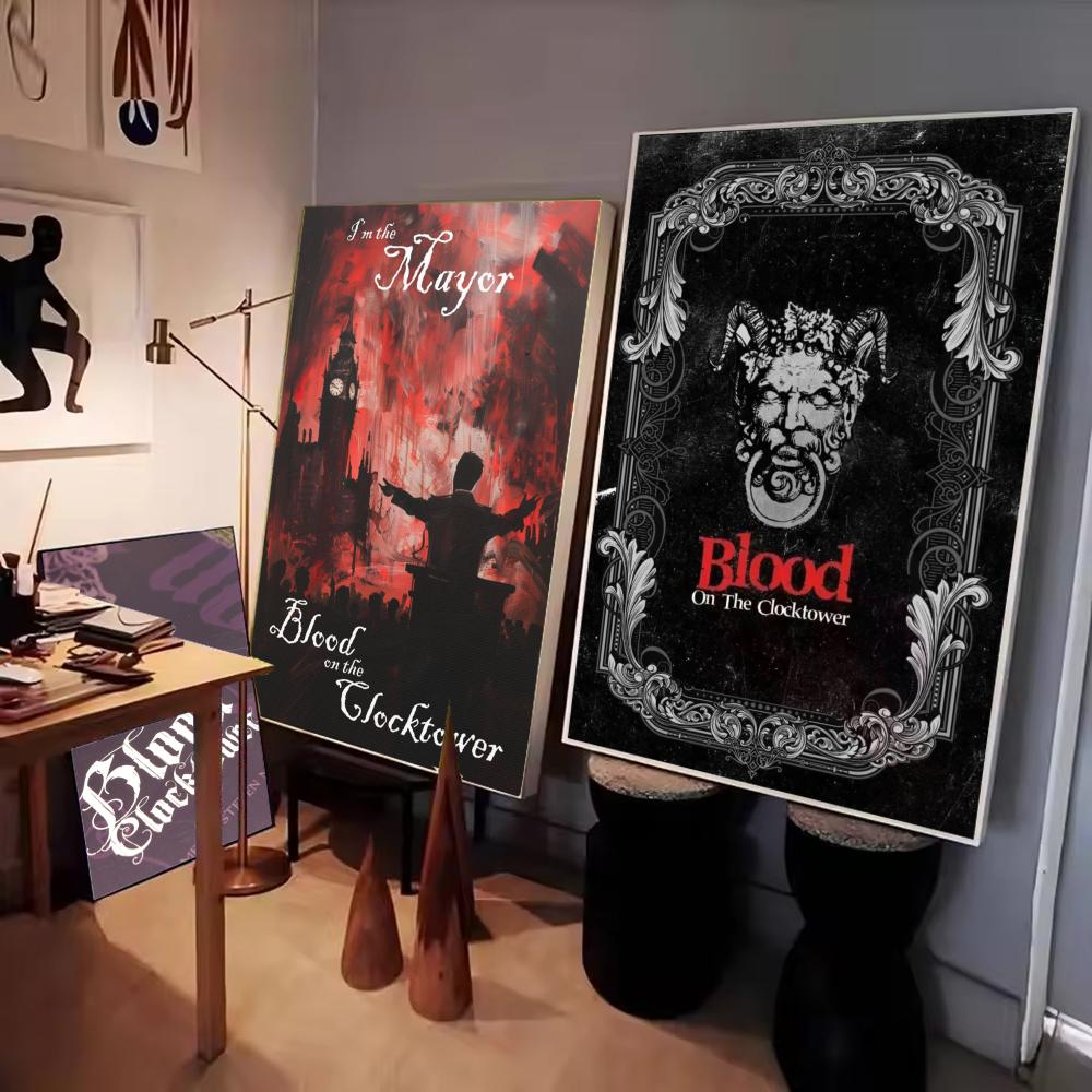 Póster de juego de mesa Blood  - Board Game Live reseña y precio