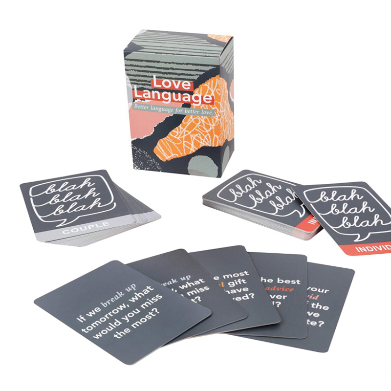 Juego de cartas Love Language, - Board Game Question reseña y precio