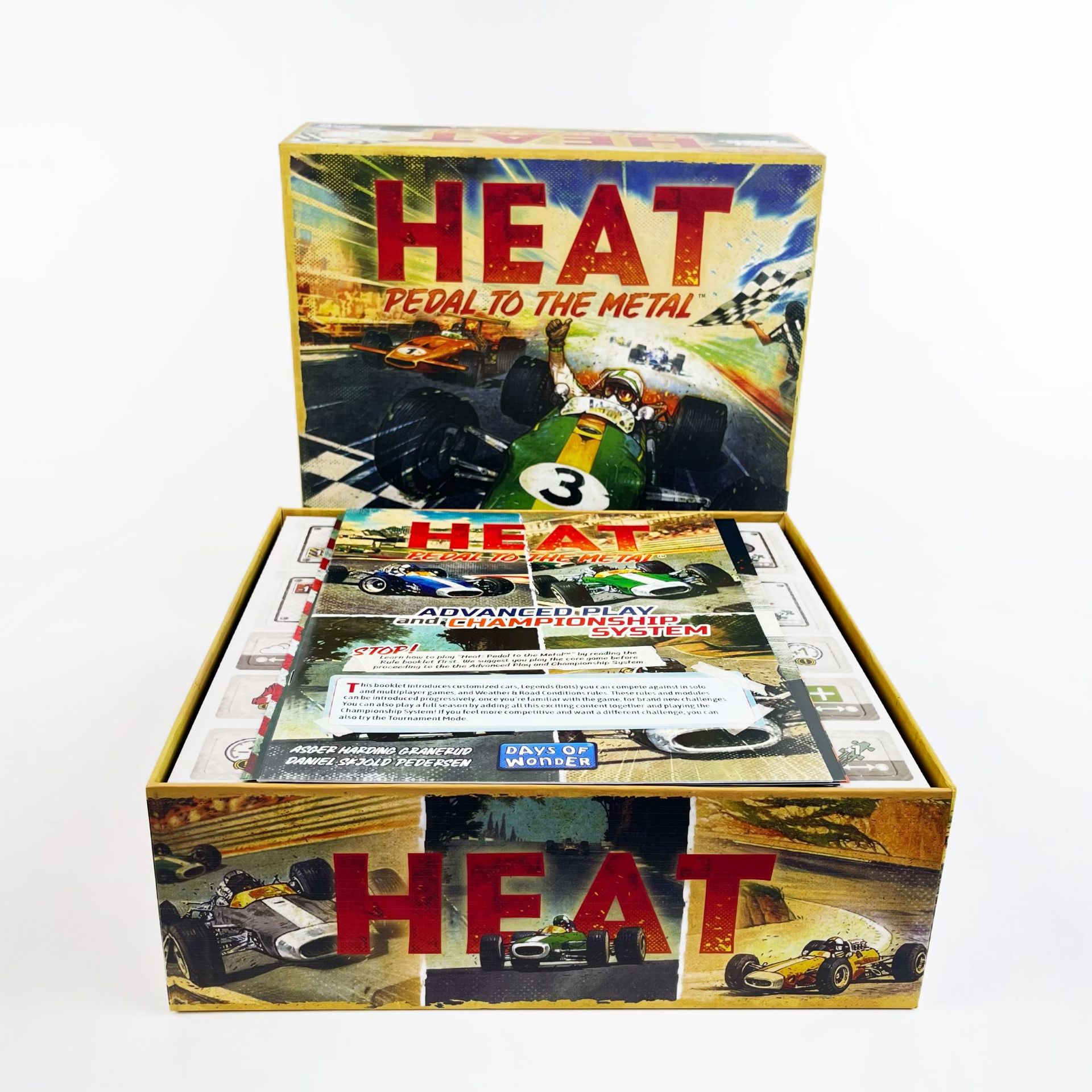 HEAT: Full Throttle: un juego  - Board Game Root reseña y precio