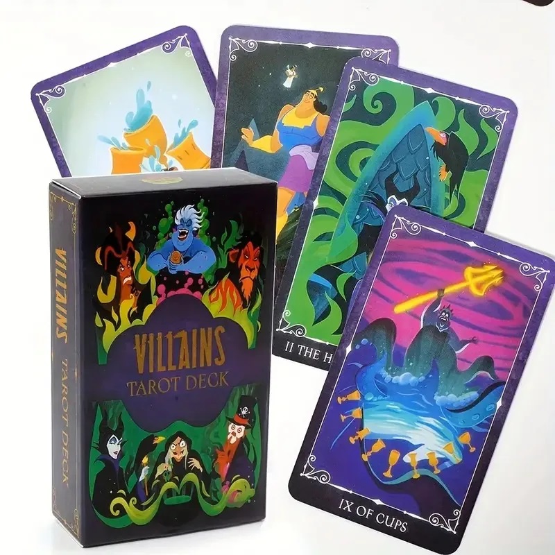 78 Uds. Barras de Tarot de vil - Board Game Villainous reseña y precio