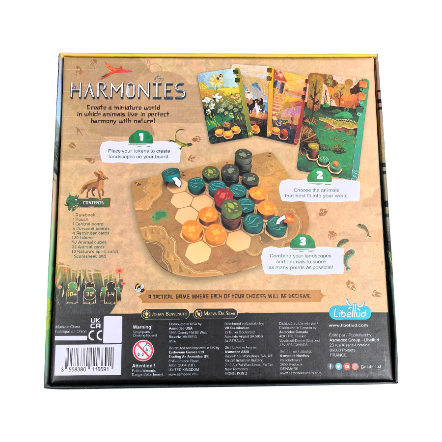 Harmonías - Juegos de mesa - C - Board Game Root reseña y precio