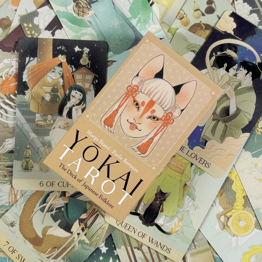 Baraja de tarot Yokai, 78 tarj - Board Game Root reseña y precio