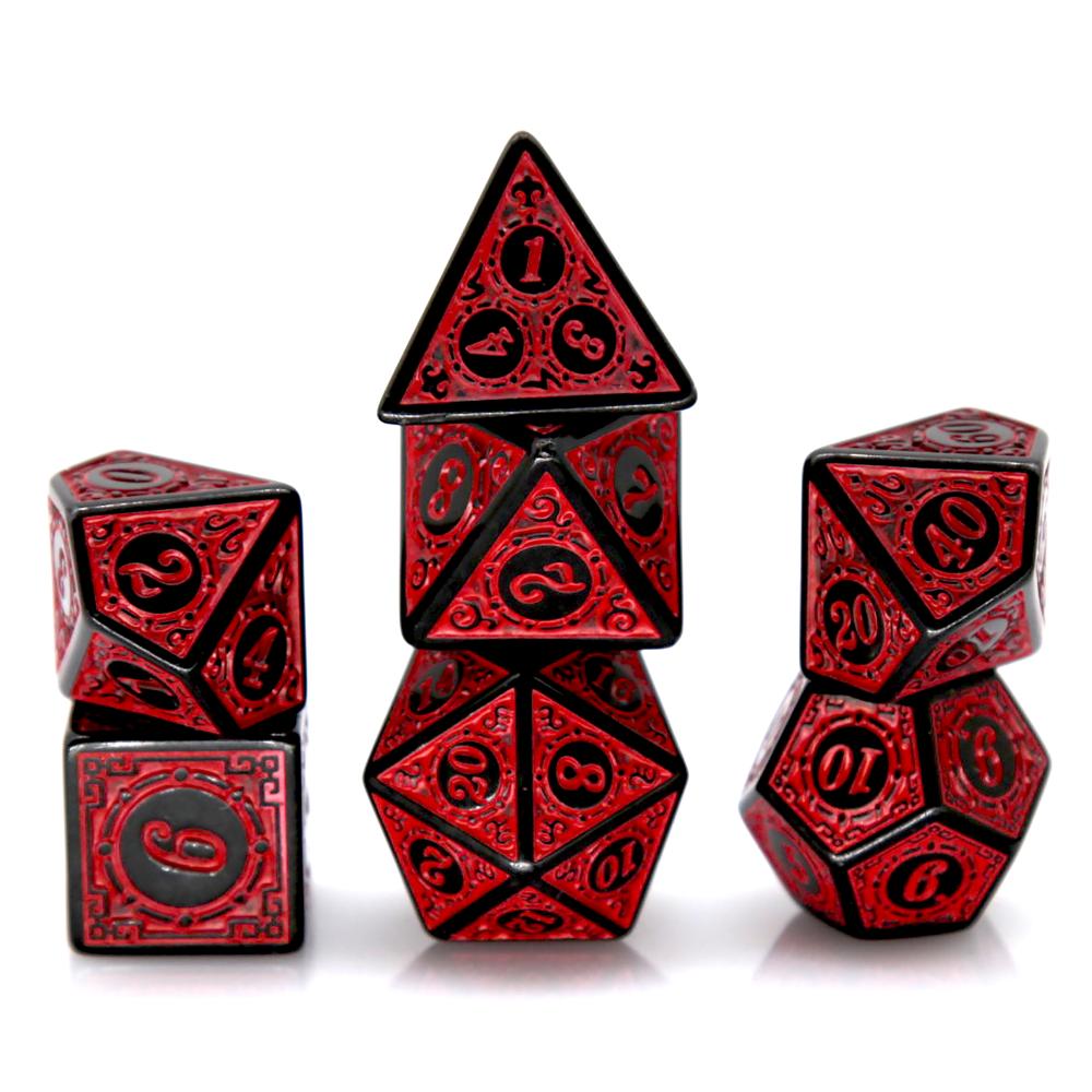Juego de dados poliédricos de  - Board Game Live reseña y precio